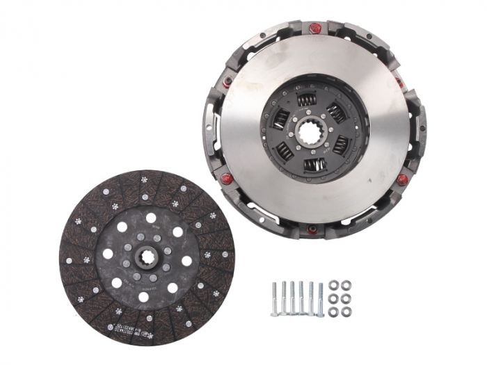 Kit ambreiaj (280mm) potrivit AGRIFULL 46, 66, 8000, DERBY, GRISO, JOLLY, MK II, RODEO, TORNADO, TOSELLI; CASE IH AVJ, FARMALL, JX, VJ; FIAT 400, 500, 5000, 55-XX, 600, 6000, 60-XX, 62-XX [2]