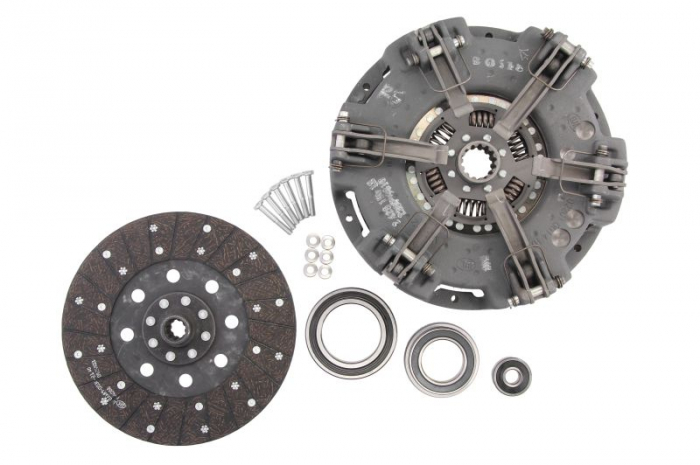 Kit ambreiaj (280mm) potrivit AGRIFULL 46, 66, DERBY, GRISO, JOLLY, RODEO, TORNADO, TOSELLI; CASE IH FARMALL, JX; FIAT 400, 500, 5000, 55-XX, 600, 6000, 60-XX, 62-XX, 65-XX, 700, 70-XX [2]