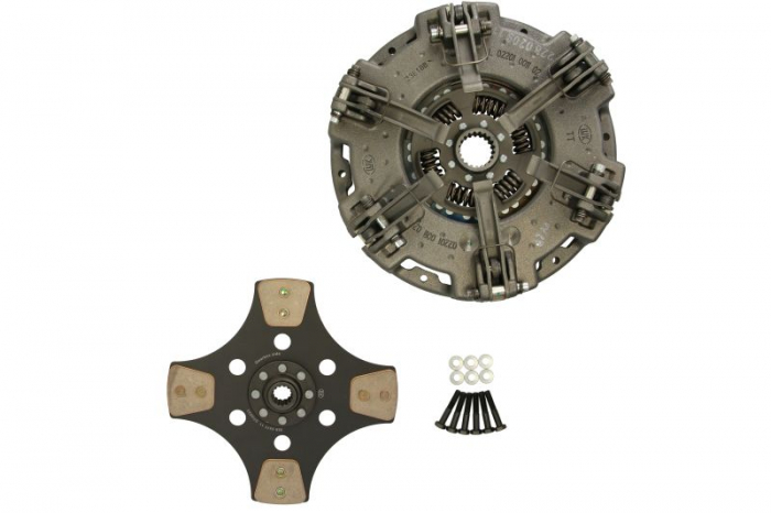 Kit ambreiaj (280mm) potrivit DEUTZ FAHR 5000, AGROCLIMBER, AGROLUX, AGROPLUS; HUERLIMANN H, XA, XE, XF; LAMBORGHINI 600, 700, CRONO, CV, GRIMPER, PLUS, R, RF, SPIRE; SAME ANTARES, ARGON