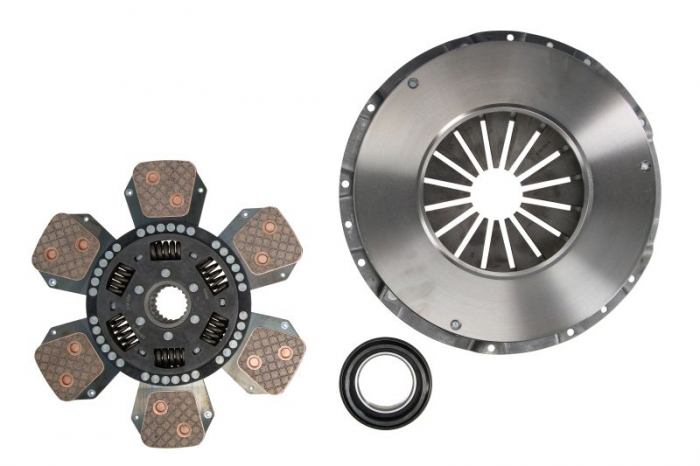 Kit ambreiaj potrivit HUERLIMANN ELITE, XT; LAMBORGHINI FORMULA, PREMIUM, R; SAME ANTARES, ANTARES II, SILVER (350mm, cu rulment) [2]