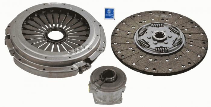 Kit ambreiaj (362mm, nou) potrivit MAN L2000, M 2000 L, M90, TGM I 12.88-