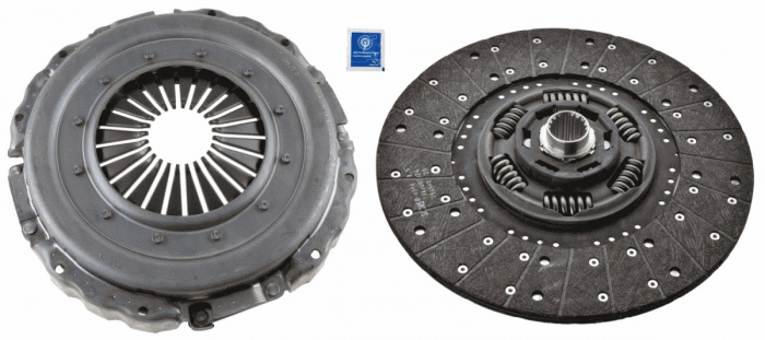 Kit ambreiaj (395mm, fara rulment; nou) potrivit MERCEDES ATEGO, ATEGO 2, AXOR 2, ECONIC 01.98-