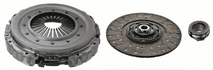 Kit ambreiaj (395mm, nou) potrivit DAF CF 65, LF 45, LF 55 01.01-