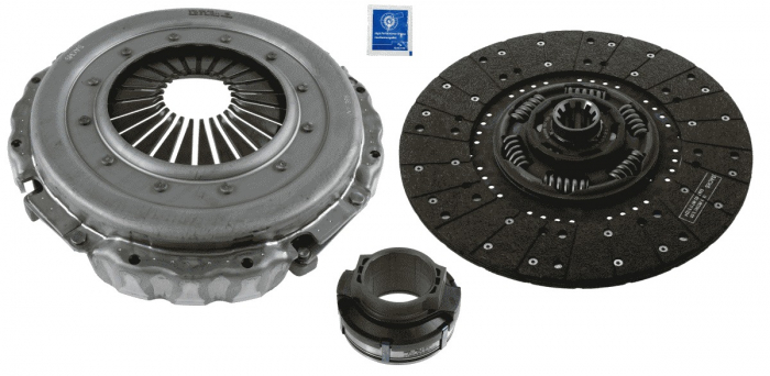 Kit ambreiaj (395mm, nou) potrivit MAN TGA, TGL I, TGM I 11.02-