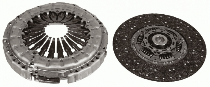 Kit ambreiaj (395mm, nou) potrivit MERCEDES ACTROS MP4   MP5, ANTOS, AROCS, ATEGO 3 07.11-