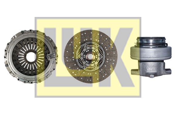 Kit ambreiaj (430mm) potrivit DAF 75 CF, 85 CF, CF 75, CF 85, XF 105, XF 95; MAN E2000, LION  S COACH, LION  S STAR, TGS I; NEOPLAN CITYLINER II 02.98-