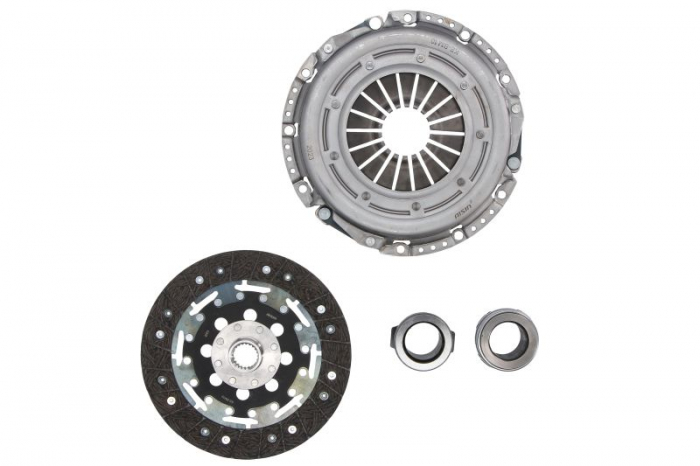 Kit ambreiaj cu autoreglare, cu rulment (240mm) potrivit BMW 1 (E81), 1 (E82), 1 (E87), 1 (E88), 3 (E46), 3 (E90), 3 (E91), 3 (E92), 3 (E93), 5 (E60), 5 (E61), 5 (F10) 1.6-3.0 09.01-02.17