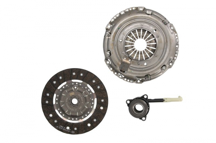 Kit ambreiaj cu autoreglare, cu rulment (cu cilindru sclav ambreiaj central; cu setare automata, 240mm) potrivit AUDI A3, Q3, TT; SEAT ALHAMBRA, ALTEA, ALTEA XL, ATECA, LEON 1.4-2.0D 05.03-