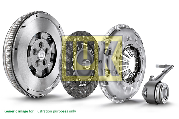 Kit ambreiaj cu volanta si rulment hidraulic potrivit NISSAN INTERSTAR, NV400; OPEL MOVANO B; RENAULT MASTER III 2.3D 02.10-