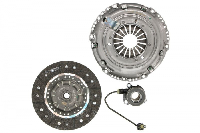 Kit ambreiaj cu autoreglare, cu rulment hidraulic (240mm) potrivit ALFA ROMEO 159, BRERA, MITO, SPIDER; FIAT DOBLO, DOBLO CARGO, GRANDE PUNTO, LINEA, PUNTO EVO 1.6D 1.8 1.8D 06.07-