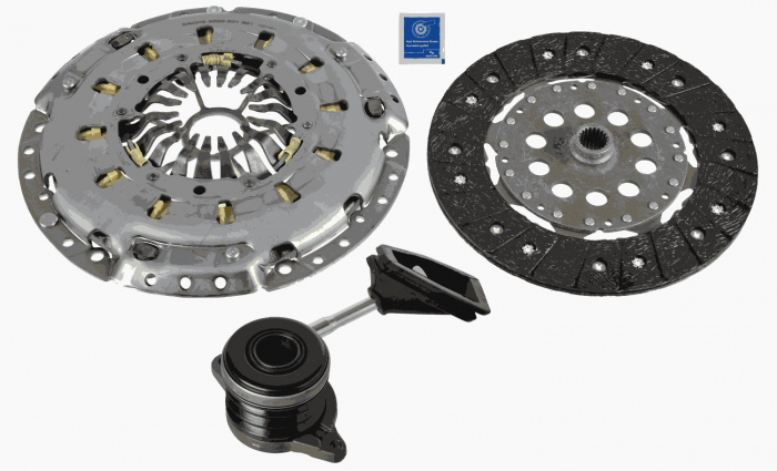 Kit ambreiaj cu autoreglare, cu rulment hidraulic (240mm) potrivit VOLVO C70 I, S40 I, S60 I, S70, S80 I, V40, V70 I, V70 II, XC70 I 1.9-2.4 12.95-04.10