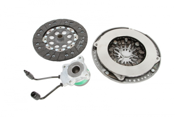 Kit ambreiaj (Cu capac ambreiaj; cilindru ambreiaj central; placa presiune; cu setare automata; cu Volanta, 200mm) potrivit MERCEDES A (W168) 1.7D-2.0D 07.98-06.12