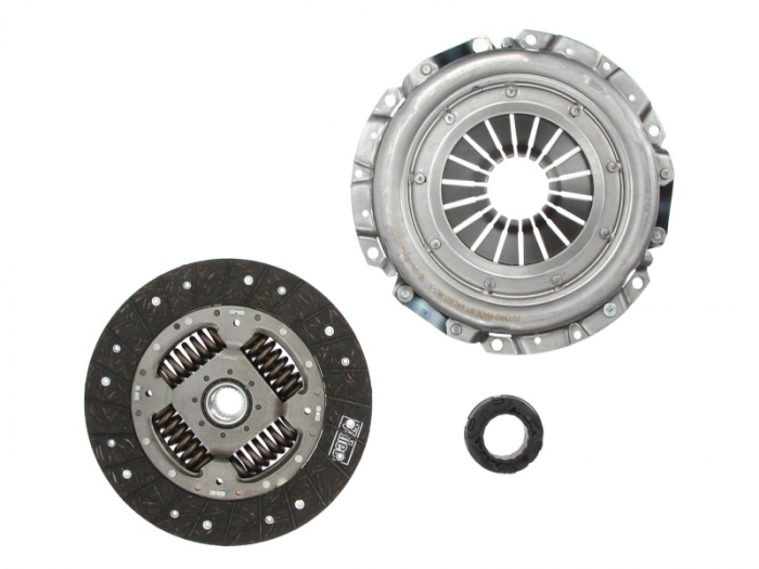 Kit ambreiaj (Cu capac ambreiaj; cu placa de presiune; cu rulment, 228mm)