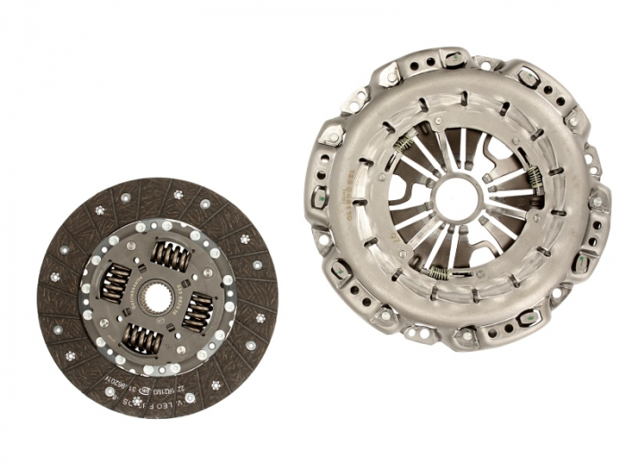 Kit ambreiaj (cu capac ambreiaj, placa presiune setare automata, volanta, fara rulment, 230mm) potrivit MERCEDES C (CL203) 2.1D 2.2D 03.03-06.11