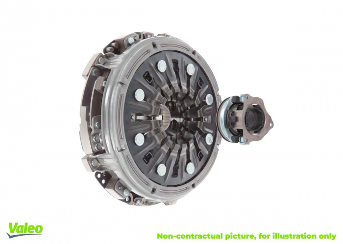 Kit ambreiaj cu placa dubla, cu rulment potrivit HYUNDAI I20 II, I30, I40 I CW, KONA, TUCSON; KIA CARENS IV, CEED, OPTIMA, SPORTAGE IV 1.0-1.7D dupa 2011 (263mm) [3]