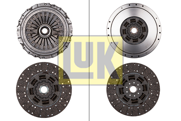 Kit ambreiaj cu placa dubla, cu rulment potrivit VOLVO FH, FH II, FH12, FH16, FM, FM II, FM12, FMX, FMX II, FMX III dupa 1993 (400mm) [3]