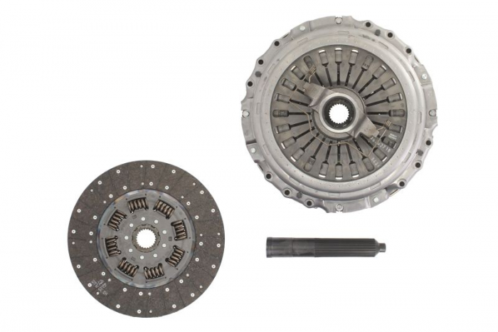 Kit ambreiaj cu placa dubla, cu rulment (400mm) potrivit VOLVO FH, FH II, FH12, FH16, FM, FM II, FM12, FMX, FMX II, FMX III 08.93-