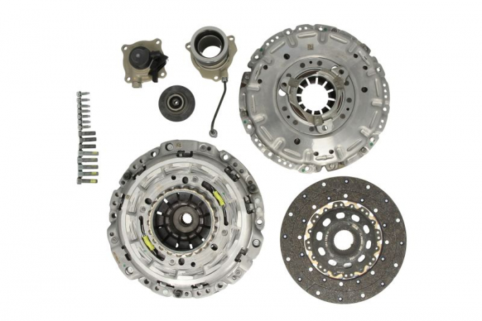 Kit ambreiaj cu placa dubla, cu rulment potrivit ALFA ROMEO 4C, 4C SPIDER, GIULIETTA, GIULIETTA HATCHBACK; FIAT 500X, TIPO; JEEP RENEGADE; SUZUKI SX4 S-CROSS, VITARA 1.6D 1.8 2.0D 04.10-