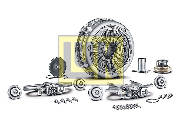 Kit ambreiaj cu placa dubla, cu rulment potrivit MERCEDES CITAN (MPV), CITAN MINIVAN (W415); CHERY TIGGO 7; RENAULT CAPTUR I, CLIO IV, KANGOO II 1.2 1.5 03.13-