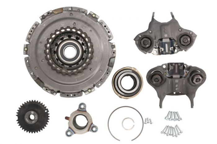 Kit ambreiaj cu placa dubla, cu rulment potrivit RENAULT CLIO IV, MEGANE III 1.2 1.6 01.13-08.21