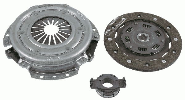 Kit ambreiaj cu rulment (180mm) potrivit CITROEN AX, BX, C15, C15 MINIVAN, SAXO, XSARA, ZX; PEUGEOT 106 I, 106 II, 205 I, 205 II, 306, 309 I, 309 II, 405 I, 405 II 1.0-1.4 04.83-08.05