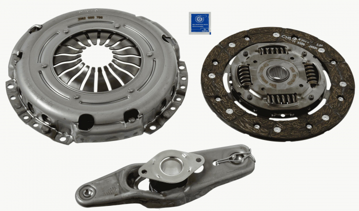 Kit ambreiaj cu rulment potrivit AUDI A2; SEAT ALTEA, ALTEA XL, CORDOBA, IBIZA III, IBIZA IV, IBIZA IV SC, IBIZA IV ST, LEON; SKODA FABIA I, FABIA II 1.0/1.4/1.4LPG 1999-2022 (200mm) [3]