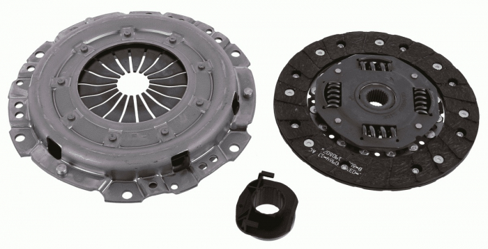 Kit ambreiaj cu rulment (200mm) potrivit DACIA PICK UP, SOLENZA; OPEL ARENA; RENAULT CLIO II, CLIO II HATCHBACK, KANGOO, KANGOO EXPRESS, TRAFIC 1.9D 06.97-