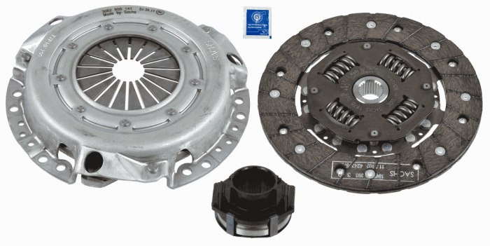 Kit ambreiaj cu rulment potrivit VOLVO 440, 460, 480; RENAULT 11, 19 I, 19 I CHAMADE, 19 II, 19 II CHAMADE, 21, 9, CLIO I, LAGUNA I, SUPER 5, TRAFIC 1.4-2.0 1983-2001 (200mm) [3]