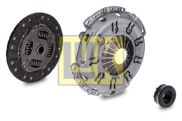 Kit ambreiaj cu rulment (210mm) potrivit AUDI 100 C4, 80 B4, A6 C4 1.6/1.9D/2.0 12.90-12.97 [3]