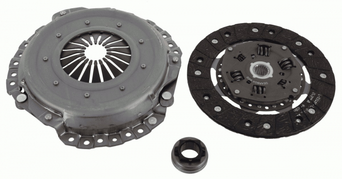 Kit ambreiaj cu rulment (215mm) potrivit CITROEN JUMPY I; FIAT SCUDO; PEUGEOT EXPERT; TOYOTA COROLLA 1.9D 04.98-12.06