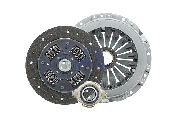Kit ambreiaj cu rulment (225mm) potrivit HYUNDAI ELANTRA III, HIGHWAY, SANTA FE I; KIA CARENS II, CERATO I 2.0 2.0D 2.4 02.01-05.07