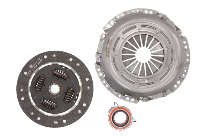 Kit ambreiaj cu rulment (225mm) potrivit TOYOTA CHASER, HIACE III, HIACE IV, HILUX V, LAND CRUISER; VW TARO 1.8 2.4 2.4D 12.82-12.04