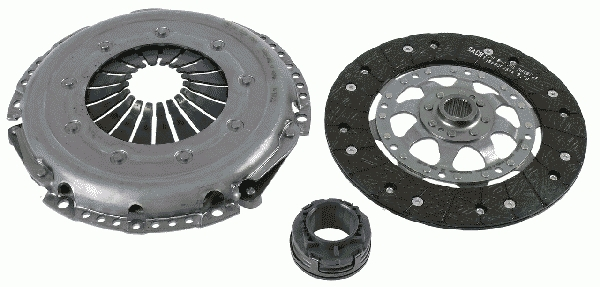 Kit ambreiaj cu rulment (228mm) potrivit AUDI 100 C4, A4 B5, A4 B6, A4 B7, A6 C4, A6 C5, CABRIOLET B3; SEAT EXEO, EXEO ST; SKODA SUPERB I; VW PASSAT B5, PASSAT B5.5 1.6-2.4D 12.90-09.10