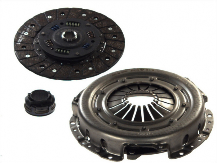 Kit ambreiaj cu rulment (242mm) potrivit FORD TRANSIT; LDV CONVOY 2.5D 12.85-04.09