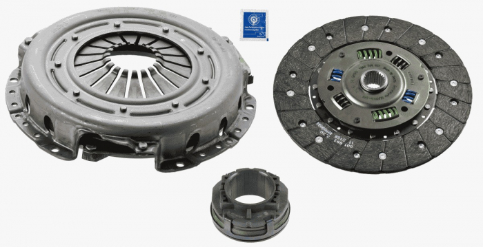 Kit ambreiaj cu rulment (242mm) potrivit FORD TRANSIT; LDV CONVOY 2.5D 12.85-04.09 [3]