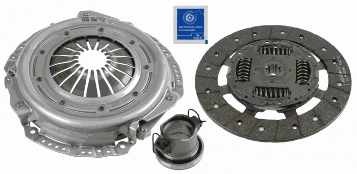 Kit ambreiaj cu rulment (280mm) potrivit JEEP CHEROKEE, WRANGLER III 2.8D 04.07- [3]