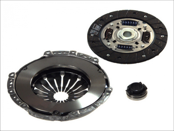 Kit ambreiaj cu rulment (Cu capac ambreiaj; cu placa de presiune, 190mm) potrivit SEAT CORDOBA, IBIZA III; SKODA FABIA I, FABIA I PRAKTIK; VW POLO, POLO IV 1.9D 11.99-04.12 [2]