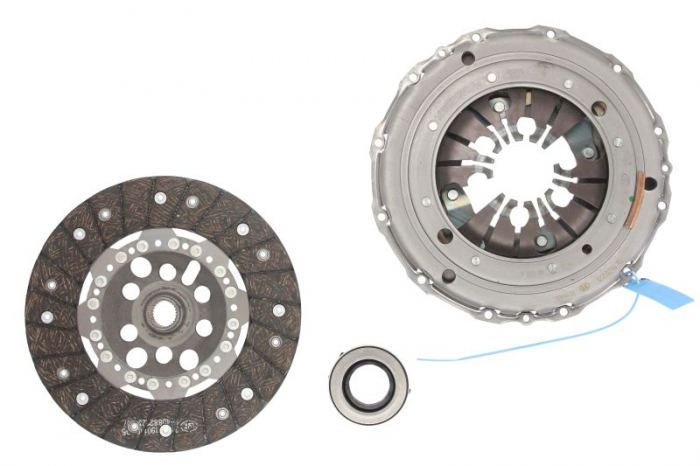 Kit ambreiaj cu rulment (Cu capac ambreiaj; cu placa de presiune, 220mm) potrivit AUDI A3, TT; SEAT CORDOBA, CORDOBA VARIO, IBIZA II, LEON, TOLEDO I, TOLEDO II 1.8 1.9D 07.95-03.10
