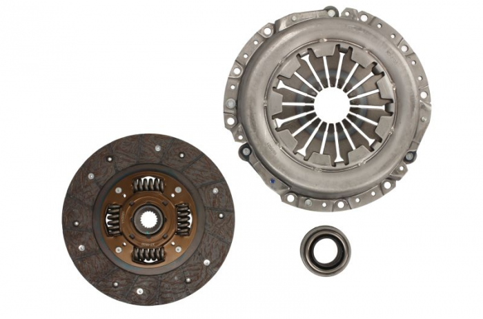 Kit ambreiaj cu rulment (Cu capac ambreiaj; cu placa de presiune, 220mm) potrivit HYUNDAI ACCENT IV, ELANTRA IV, ELANTRA V, I20 I, I30, I40 I, IX20, IX35, SOLARIS, VELOSTER 1.4-2.0 04.04-