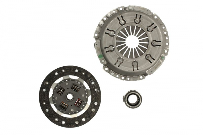 Kit ambreiaj cu rulment (Cu capac ambreiaj; cu placa de presiune, 220mm) potrivit HYUNDAI LANTRA I, SONATA II, SONATA III; MITSUBISHI COLT III, COLT IV, ECLIPSE I 1.6 1.8 2.0 11.87-12.04