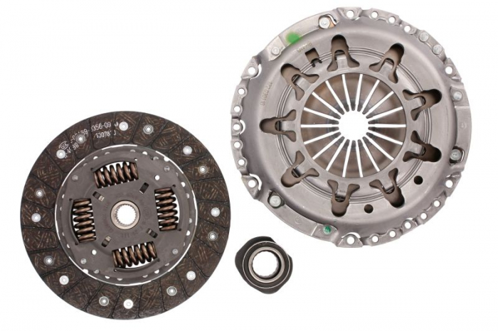 Kit ambreiaj cu rulment (Cu capac ambreiaj; cu placa de presiune, 220mm) potrivit RENAULT CLIO II, CLIO II HATCHBACK, ESPACE III, KANGOO, KANGOO EXPRESS, LAGUNA I, MEGANE I 1.9D 03.97-
