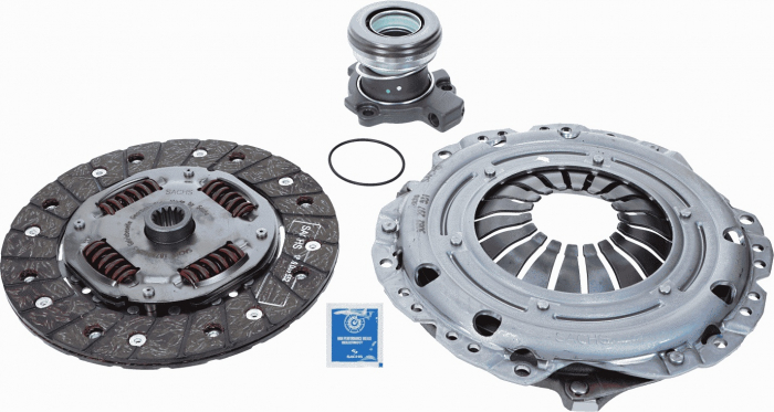 Kit ambreiaj cu rulment hidraulic (205mm) potrivit OPEL ASTRA G, ASTRA G KOMBI, COMBO TOUR, COMBO MINIVAN, CORSA C, MERIVA A, VECTRA B, VECTRA C, VECTRA C GTS 1.6 1.6ALK 1.6CNG 10.95-