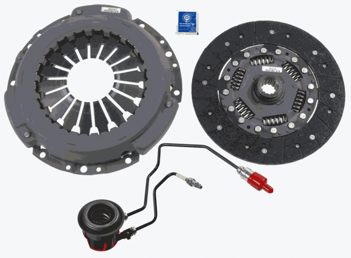 Kit ambreiaj cu rulment hidraulic (228mm) potrivit LAND ROVER FREELANDER I 2.0D 11.00-10.06