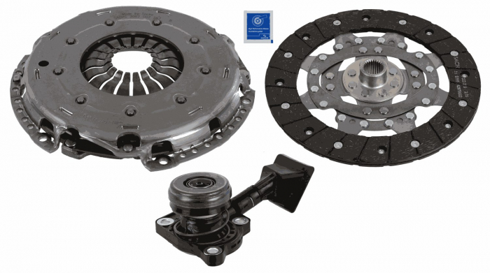 Kit ambreiaj cu rulment hidraulic (240mm) potrivit DS DS 3, DS 4, DS 5; CITROEN BERLINGO MULTISPACE, BERLINGO MINIVAN, C3 AIRCROSS II, C4 II, DS3, DS4, DS5 1.6D 02.13-
