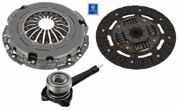 Kit ambreiaj cu rulment hidraulic (240mm) potrivit NISSAN INTERSTAR, PRIMASTAR; OPEL MOVANO A; RENAULT MASTER II 2.0D/2.5D 10.01- [3]