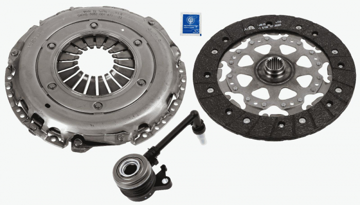 Kit ambreiaj cu rulment hidraulic (240mm) potrivit NISSAN QASHQAI I, QASHQAI II, X-TRAIL III; RENAULT KADJAR, KOLEOS II 1.6D 10.11-