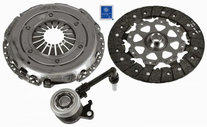 Kit ambreiaj cu rulment hidraulic (240mm) potrivit RENAULT GRAND SCENIC II, MEGANE II, SCENIC II 2.0 11.02-