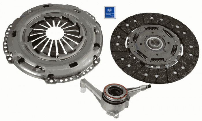 Kit ambreiaj cu rulment hidraulic (240mm) potrivit VW TRANSPORTER T4 2.5D 05.98-04.03