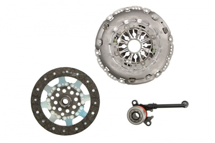 Kit ambreiaj cu rulment hidraulic (250mm) potrivit NISSAN QASHQAI I, X-TRAIL II; RENAULT KOLEOS I 2.0D 02.07-
