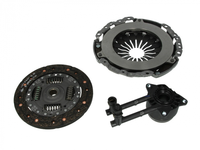 Kit ambreiaj cu rulment hidraulic (Cu capac ambreiaj; cilindru ambreiaj central; placa presiune, 190mm) potrivit FIAT STILO; FORD FIESTA IV 1.0-1.9D 08.95-11.08 [2]